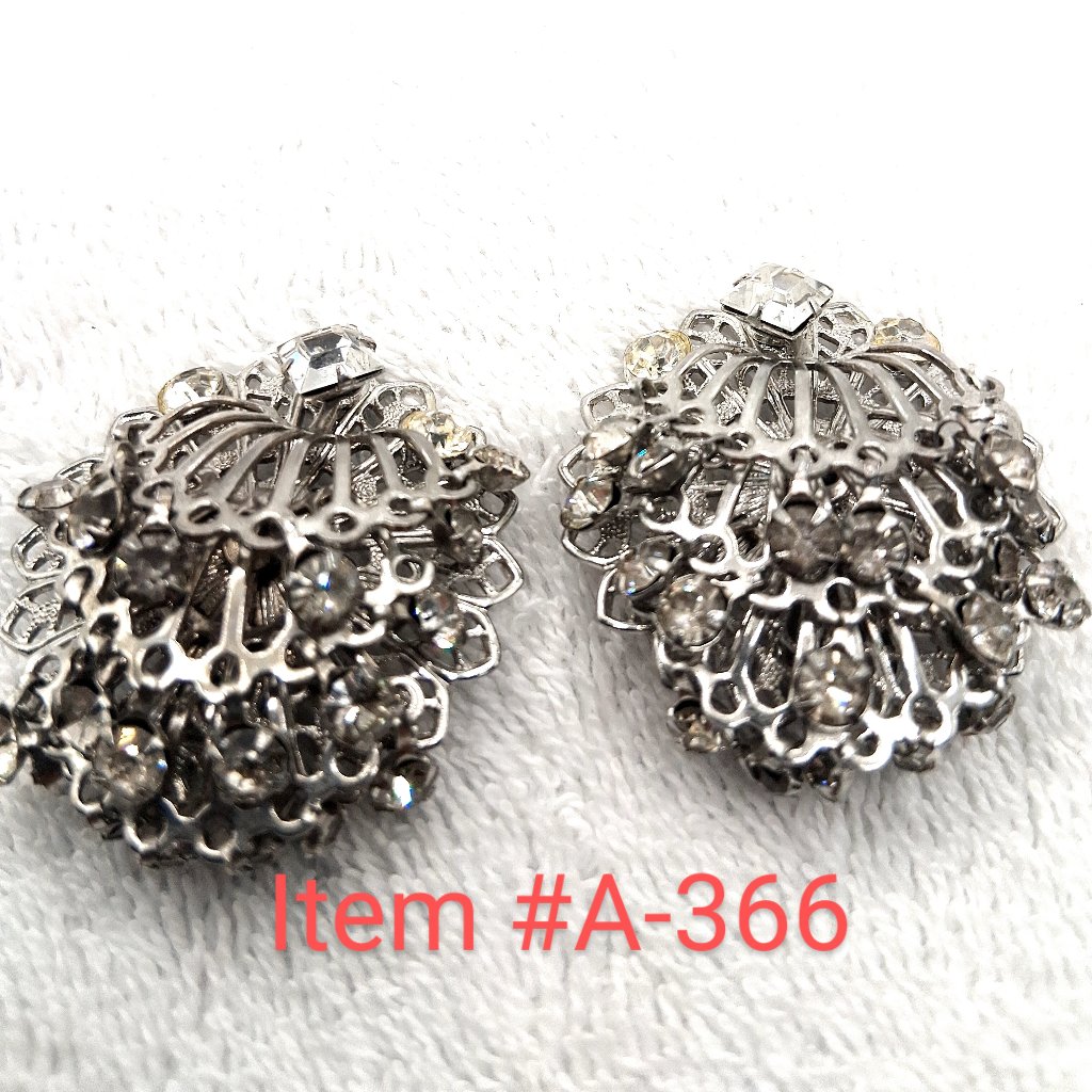 Earrings, Item # A-366, . Wt. 18 Grams